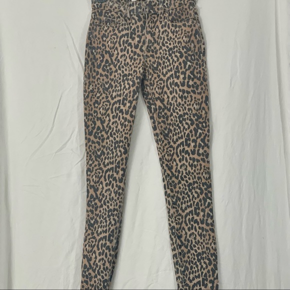 Gap Cheeta Print skinny jeans size 24R - Picture 3 of 12